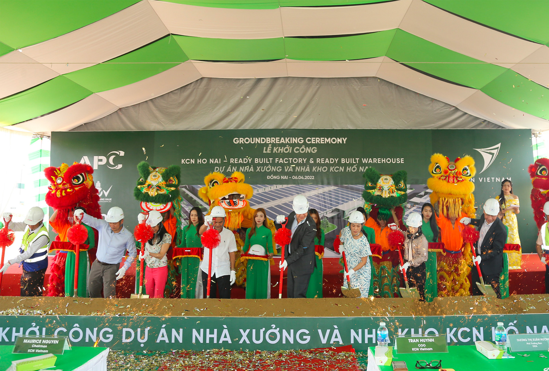 KCN Vietnam Celebrates Groundbreaking Ho Nai