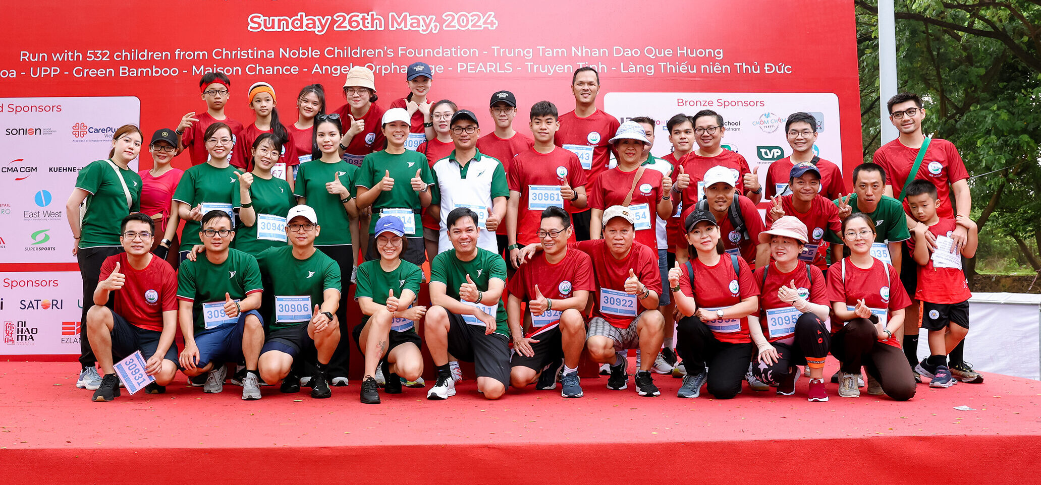 KCN VIETNAM SUPPORTS UNDERPRIVILEGED CHILDREN AT ANDROS THE LAKES RACE
