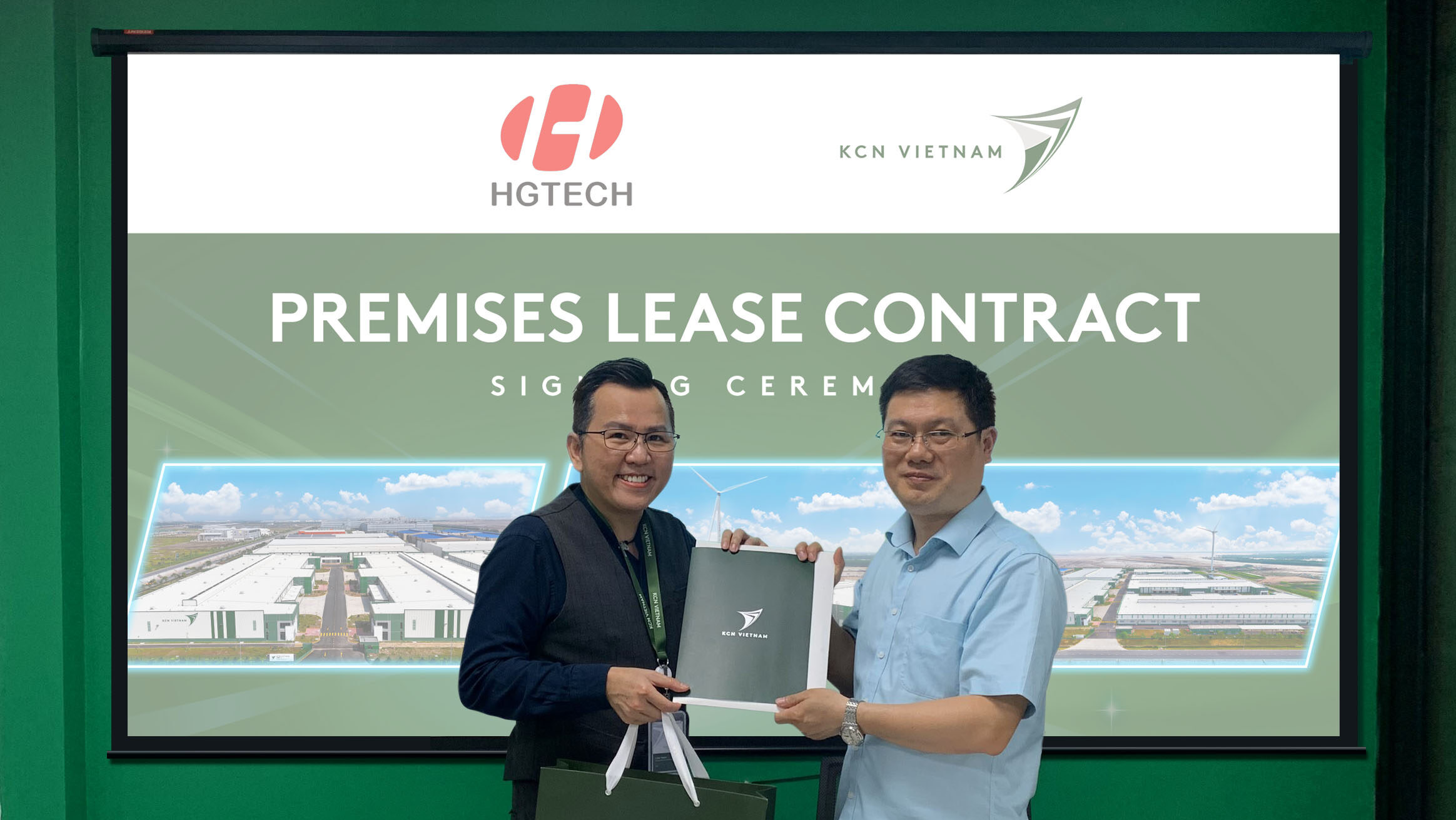 ANOTHER SUCCESSFUL DEAL AT KCN DEEP C – HAIPHONG: PLC SIGNING BETWEEN HGLASER AND KCN VIETNAM