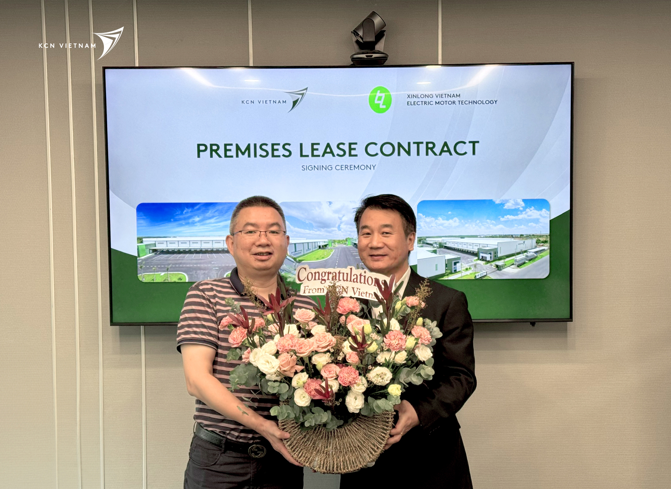 CELEBRATING A NEW PARTNERSHIP AT KCN HO NAI – DONG NAI: PLC SIGNING WITH XINLONG MOTOR