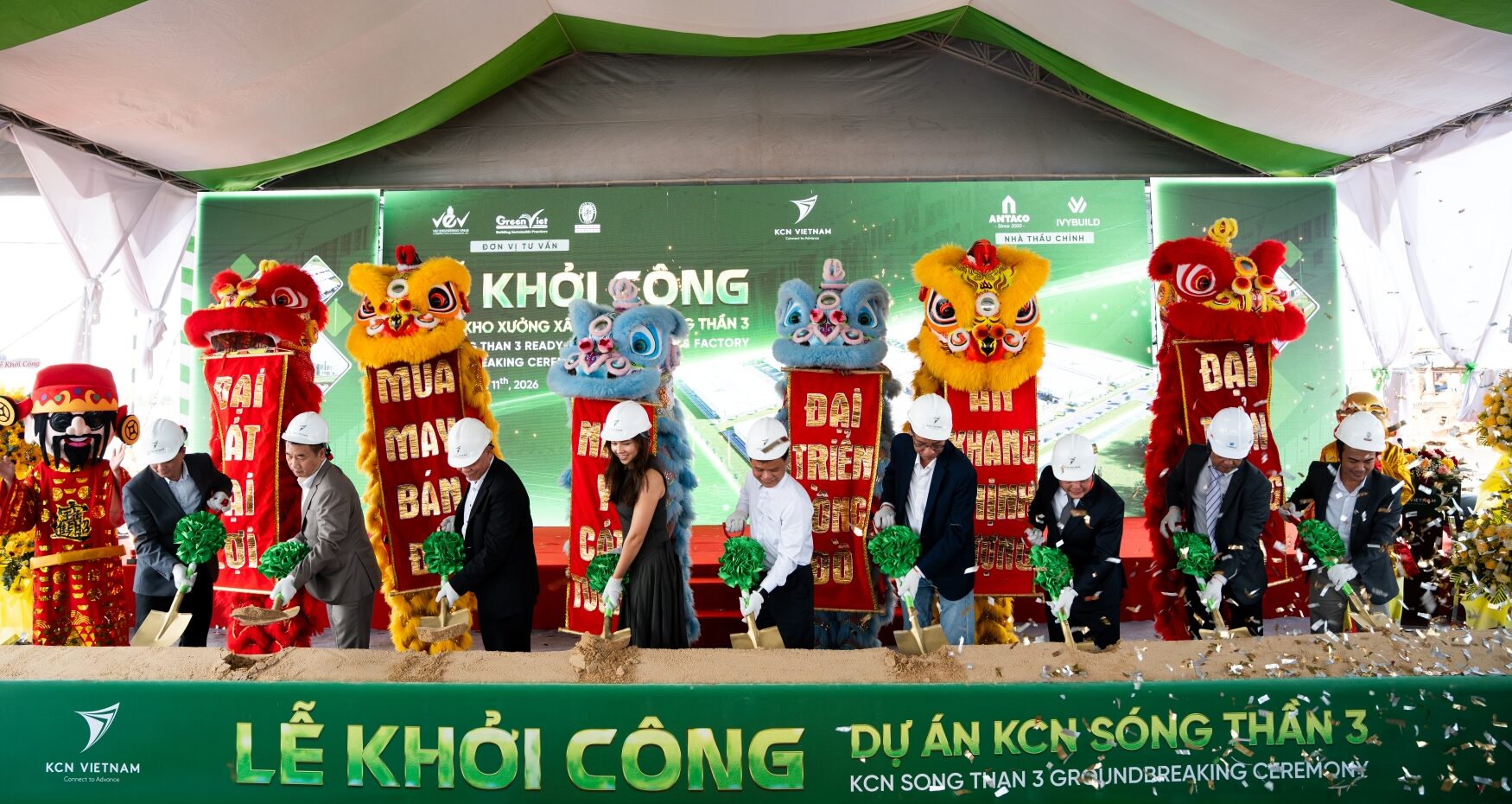 KCN VIETNAM BREAKS GROUND ON KCN SONG THAN 3, EXPANDING INDUSTRIAL FOOTPRINT IN SOUTHERN VIETNAM